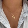 Initial Cross Necklace for Women Teens, Christian Gifts for Women