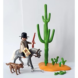 PLAYMOBIL 1003 Sheriff with Horse, Dog, Snake and Accessories (Foil Packaging)