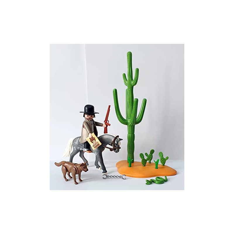 PLAYMOBIL 1003 Sheriff with Horse, Dog, Snake and Accessories (Foil