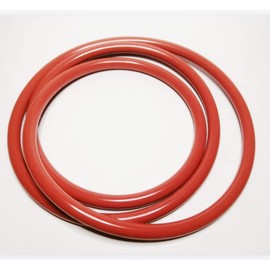 Red 6/7/8 quart Slow Cooker Lid Rubber Lock Strap 8 quarts