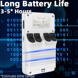 Vikye Consola de Juegos Portátil Retro con Pantalla de 3,5 Pulgadas, Resolución HD de 640 X 480, para CPU RK3326, Batería de 3500 MAh, Emuladores de Soporte, Juego en Pantalla (64G)