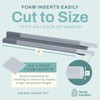 Home Intuition 36 inch Twin Door Draft Stopper for Bottom