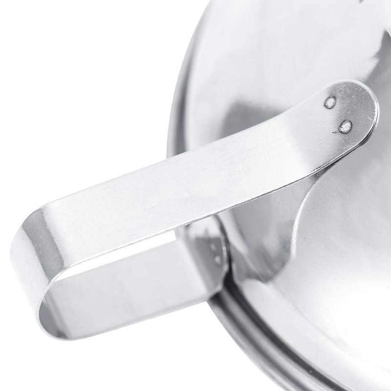 Asixx Roat Stainless Steel Funnel Wide Mouth Pouring Tool for