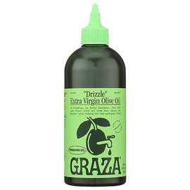 Graza Drizzle Extra Virgin Olive Oil, 500 Ml, 16.9 Fluid Ounce (Pack of 6)
