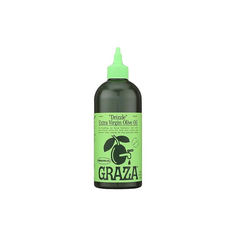 Graza Drizzle Extra Virgin Olive Oil, 500 Ml, 16.9 Fluid