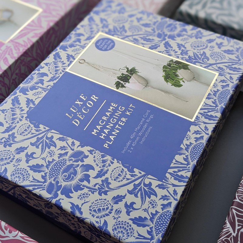 Robert Frederick Luxe Décor Macrame Hanging Planter Kit
