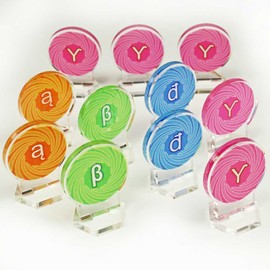 LITKO Premium Printed Wormhole Marker Set Compatible with Twilight Imperium (11)