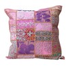 Tomo Corporation Cambadia Patch Cushion Cover Salmon Pink 13120883218 45x45cm