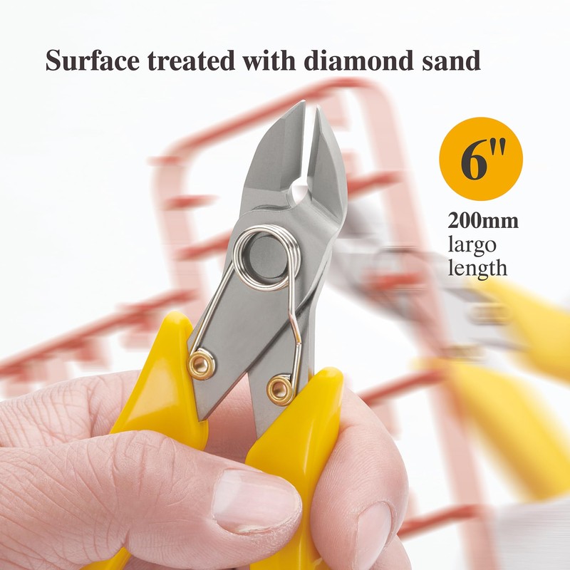 KATA 2Pack Micro Wire Cutters For Electronics Flush cutters, 6