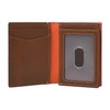 FOSSIL Gus Front Pocket Wallet Medium Brown, Medium Brown