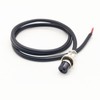6.56 ft GX16 2 Pin Single Female Cable, GX16 2Pins