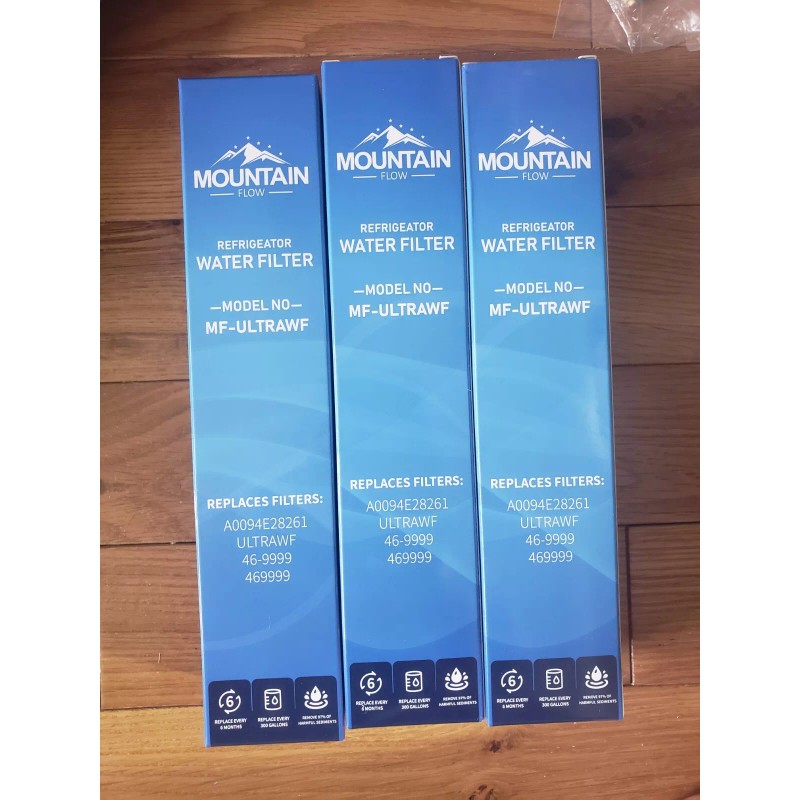 mountain LOT OF 3 - Model- MF-ULTRAWF Replacement Refrigerator Water