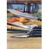 kitchen knives set with block
