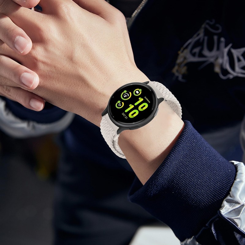 Asvufeyy 0.8 inch (20 mm) Band for Garmin Vivoactive 5