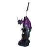 Ebros Gift Large Legendary Celtic Metallic Purple Armored Knight Dragon