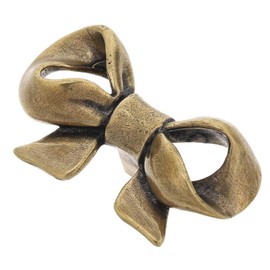 WHAMVOX Metal Bow Tie Handle Bow Door Pulls Vintage Knobs for Kitchen Dresser Cabinet Hardware