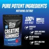 Gomitas de Creatina Monohidratada Tasty Gains para Energía y Recuperación,