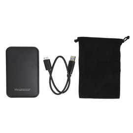 External Hard Drive USB 3.0 Interface Ample Storage Capacity 5400rpm 8MB Metal Material 2.5in Portable Hard Disk for Win256GB