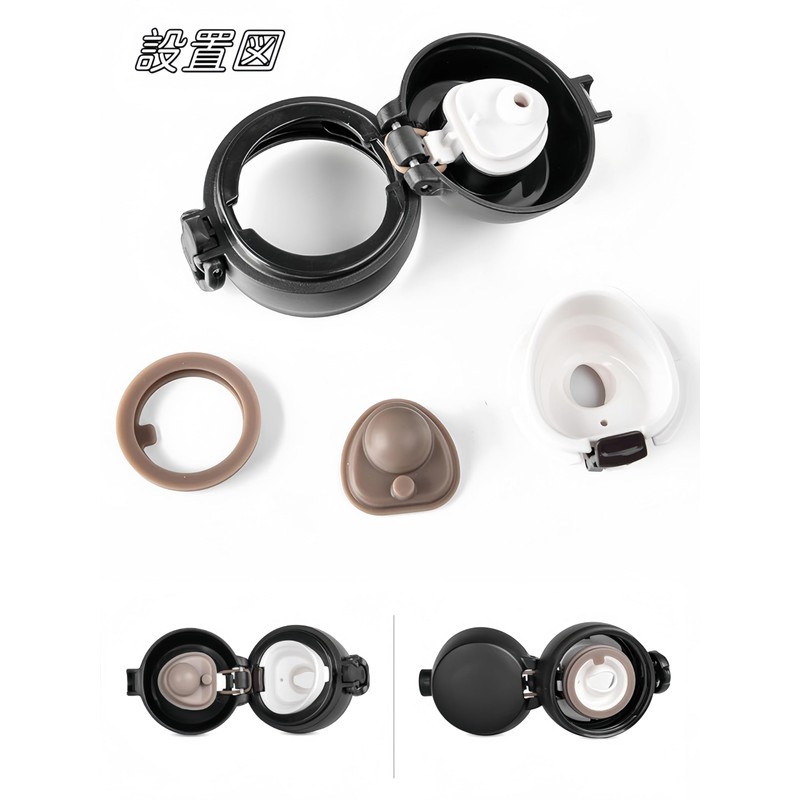Korekaou Thermos Gasket Replacement Set of 2 Water Bottle Rubber