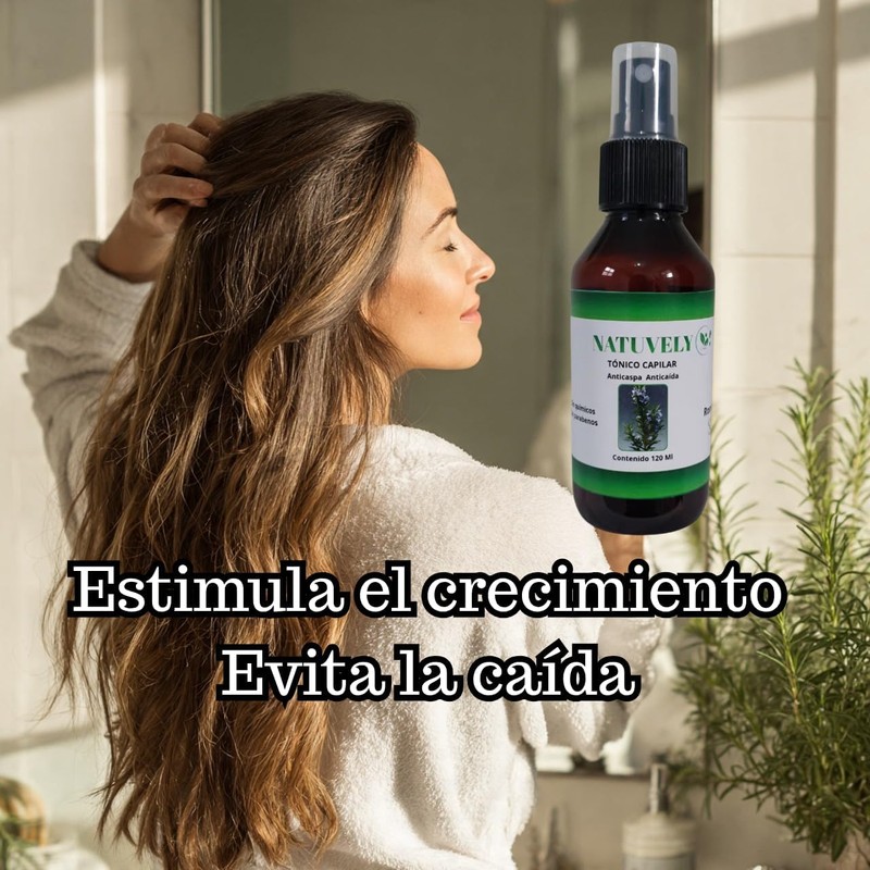 Loción De Romero Para Cabello