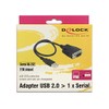 DeLOCK Adaptor USB 2.0 Type A Male 1 x Seriell