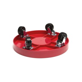 Slim Beer Keg Dolly Sturdy Rolling Cart for Keg Transportation and Storage of Slim Quarter Barrel Kegs