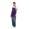 Chef Works Unisex Three Pocket Apron, Purple, One Size