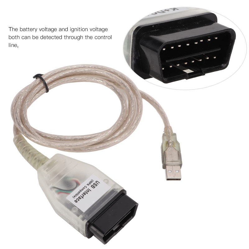 K+DCAN OBD2 Diagnostic Scanner Scan Diagnostic Tool USB Interface OBDII