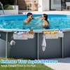 Poolside Storage Basket 2 Pack - Above Ground Pool Accessories,