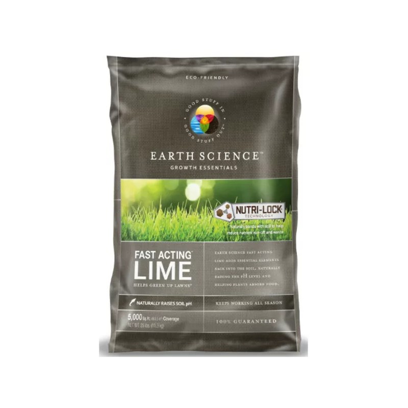 Earth Science Fast Acting Lime 5000 sq. ft. 25 lb