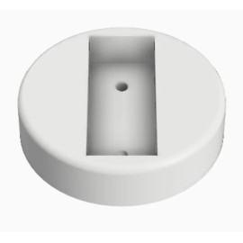 Unbranded Wireless Doorbell Backplate Holder - White