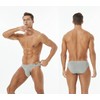 Mens Modal Briefs Low Rise Bikini Underwear Pack of 8,Medium