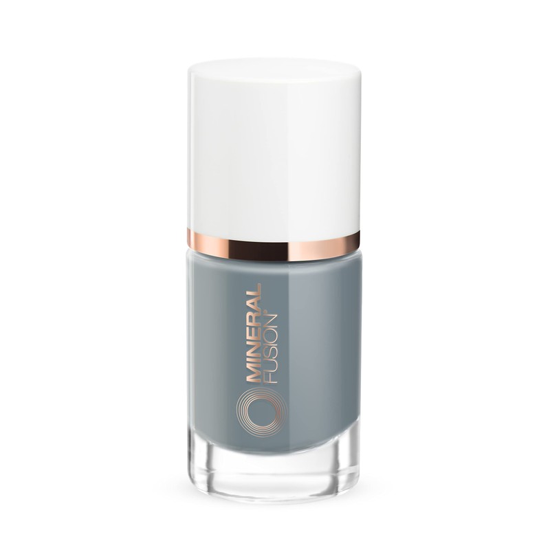 Mineral Fusion Nail Polish, Blue Grey, Take It Easy Take