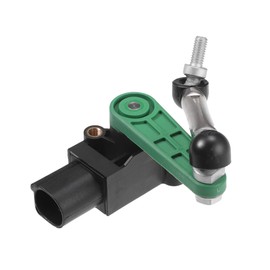 Hihaha No.7P0616571 Suspension Ride Height Level Sensor for Volkswagen Touareg 2011-2017/ Rear Left Right Headlight Level Sensor/Durable Metal / 2Pcs Black