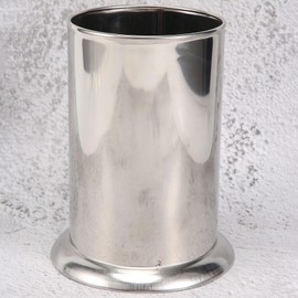 Hopbucan 2 x Stainless Steel Straw Holder, Attachment Straw, Cutlery Organiser, Forks, Chopsticks Storage