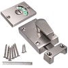 Liphontcta Dock Indicator, Zinc Satin Nickel Bolt Door Lock Indicator
