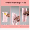 Toalla Microfibra para el Pelo 3 Unidades Secado Rápido Rosa