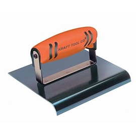 Kraft Tool CF572PF 1/4-Inch Radius Blue Steel Hand Edger with ProForm Handle, 6 x 4-Inch