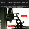 90 Degree Direction Adapter Elbow Mount with Thumb Screw for