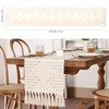 Betylifoy Macrame Table Runner Boho Table Runners Beige Rustic Coffee