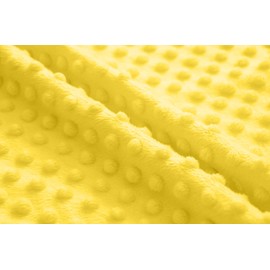 Baby Car Seat Neck Cover, Car Seat Strap Cover, Seat Belt Cushions Pads, Shoulder Strap Protectors, Reversible Pram Harness Covers in Minky Yellow, Baby Neck Pad Protector