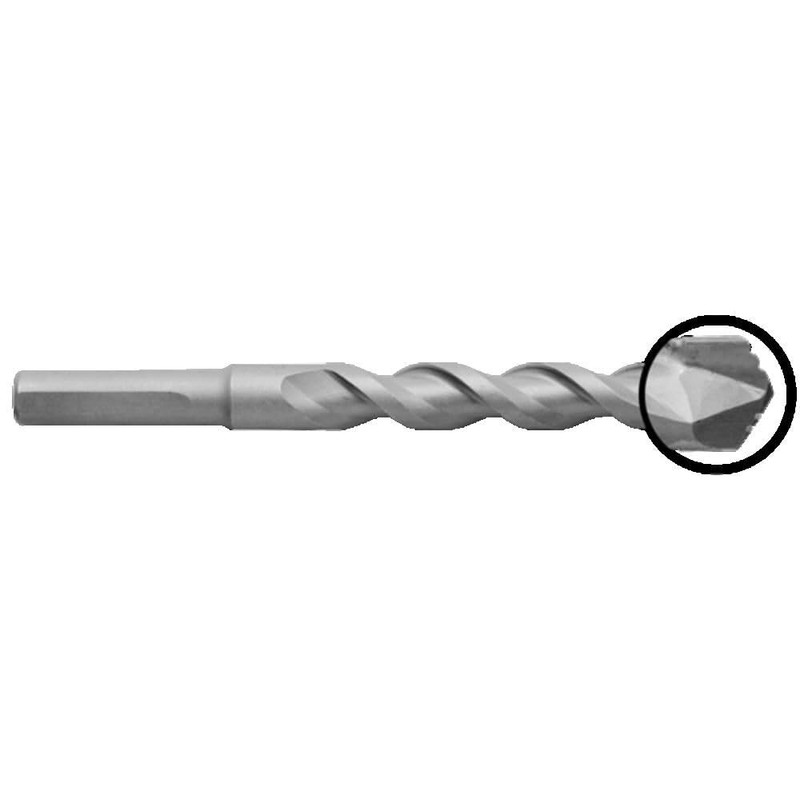 Relton 1/4 X 4 In. Groo-V Tip Multi-Purpose Masonry Bit