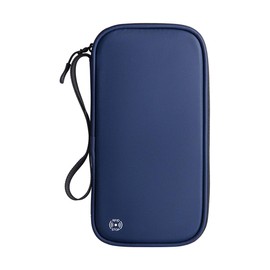 WANGCL Multifunctional Passport Card Bag RFID Anti-Theft Document Storage Bag Oxford Cloth Clutch Travel Passport Bag