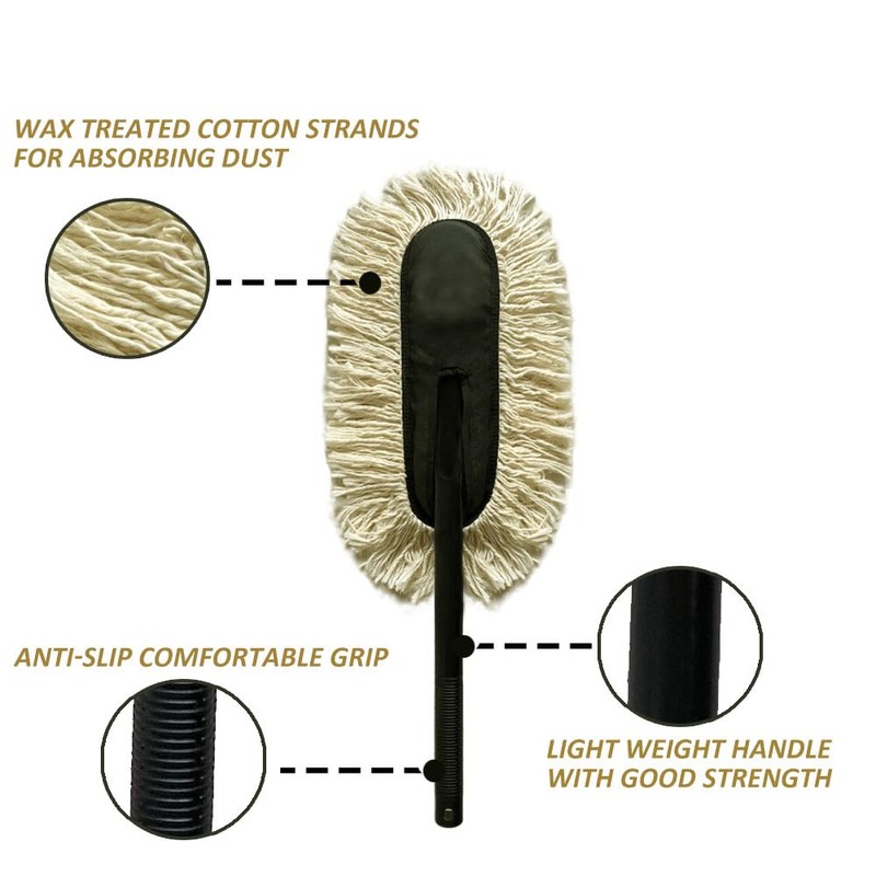 The Jopasu Car Duster – 100% Wax-Treated for Instant Dust