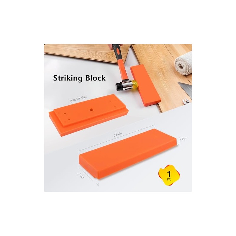 43-Piece Wood Flooring Installation Kit with Mallet & Spacers