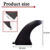 xlwen SUP Fin Universal 8.27 Inch Removable Surfboard Fin Fin,
