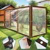 Clear Tarps Heavy Duty Waterproof - 8x12ft Clear Plastic Tarp