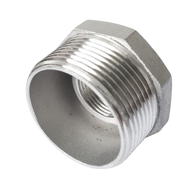 LOZOME 1-1/2" Male x 3/4" Female Thread Reducer Bushing Pipe