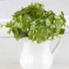 Factory Direct Craft Artificial Shamrock Silk Flower Bush - Pack