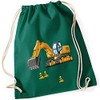 minimutz Gym Bag for Boys | Digger & Construction Site